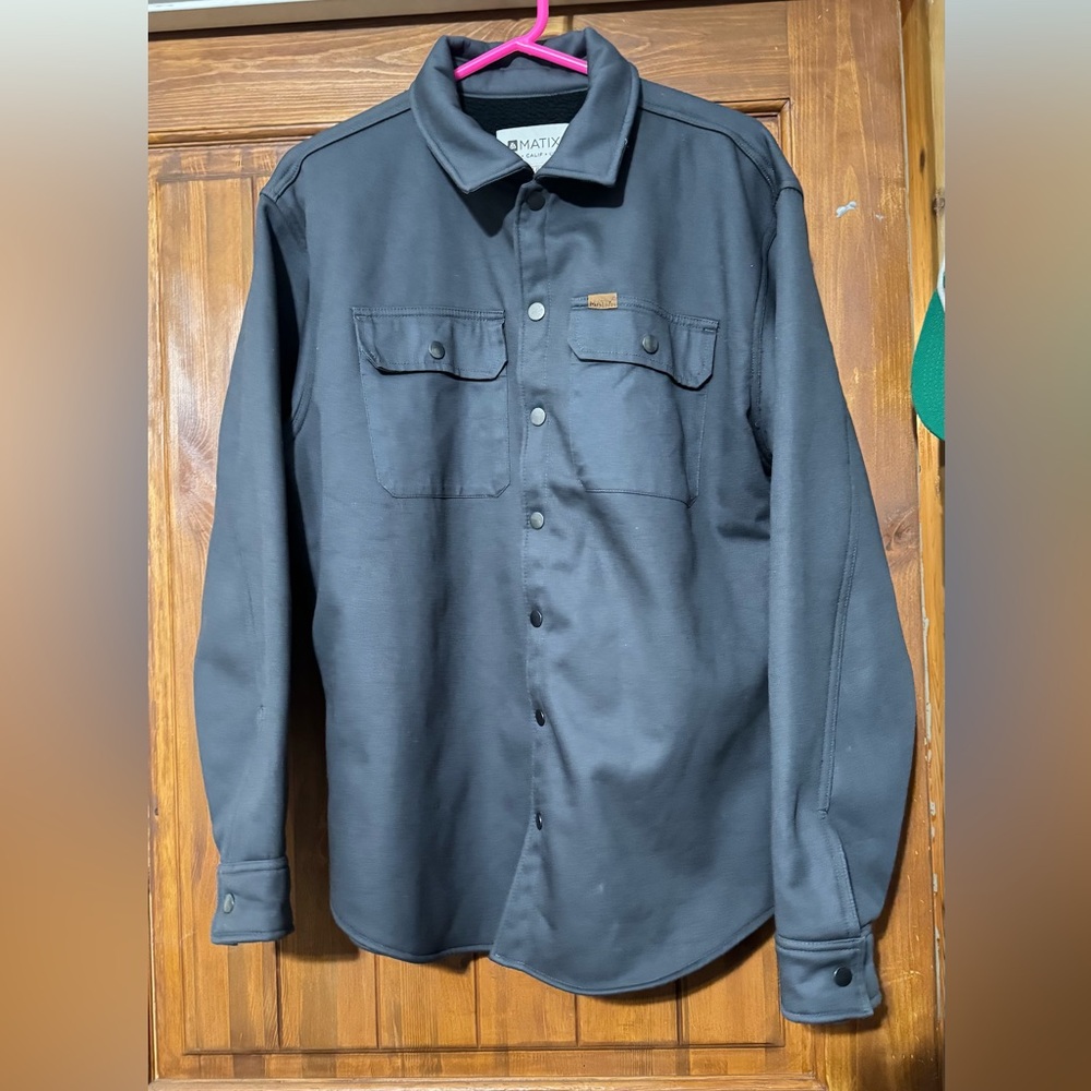 NWOT MATIX Men’s Dark Grey Jacket Size Large